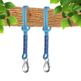 prota Schaukel Befestigung Seil, 2 Stück 0.6M Baumschaukelseil für Hängemattenstuhl Hängeset, Verstellbares Seil Baumschaukel Seil für Indoor Outdoor Baumschaukel Nestschaukel 10mm Durchmesser