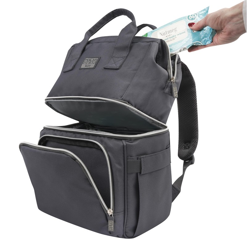 Polar Gear Baby Backpack With Insulated Compartment Baby Changing Bag