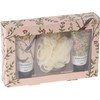3-Piece Gift Set Bath Set Beauty Set Cherry Blossom in