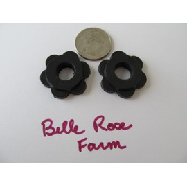 Belle Rose Farm Rubber Flag Stoppers for Large/Standard Size Flags - Set of Two