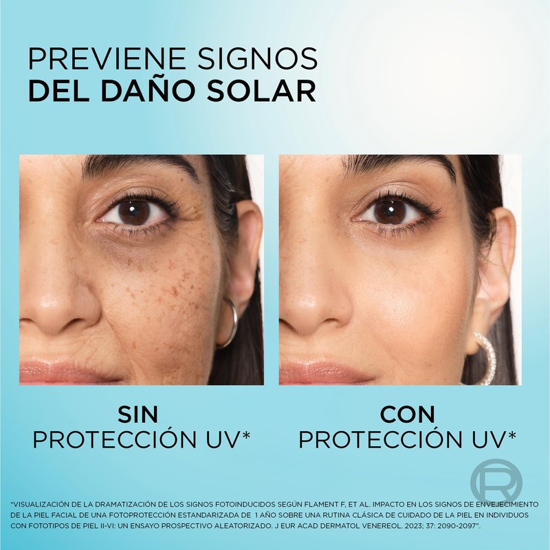 L'Oréal Paris Protector Solar Diario FPS50+ UV Defender Aquafusion, Protector