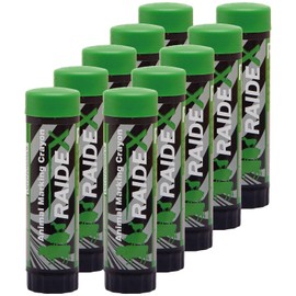 Quebag Livestock Drawing Pen Set of 10 / Colour Green for Painting, Marking, Make-Up Pen Carnival Carnival