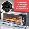BLACK+DECKER TO3250XSBD 8-Slice Extra Wide Convection Countertop Toaster Oven, Includes