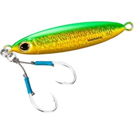 Shimano OCEA Flat Light Offshore Metal Jigs – 40g/50g/60g/80g/100g Models (JU-S04W, JU-S05W, JU-S06W, JU-S08W & JU-S10W)