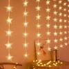 Fairy Christmas Lights LED Star String Lights with Remote for
