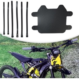 Sur Ron Front Number Plate, Motorcycle Plate ABS Plastic Replacement for Sur-Ron S Sur-Ron X SurRon Light Bee Electric Bike