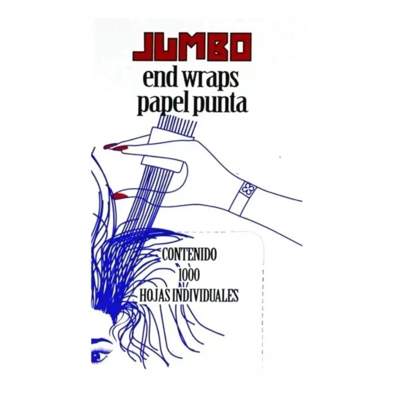 Lobo Profesional Papel Punta Para Permanentes Profesional 1000piezas