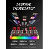 FEIFANZHE RGB Lighting Powered USB-C Docking Station, 9 Port Voice