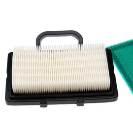 vhbw 1 x pre-filter, 1 x air filter compatible with Briggs & Stratton Intek V-Twin series lawn tractor - 2-piece filter set