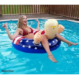 Inflatable Pool Float Floatie - Fun Large Blow Up Summer Beach Swimming Floaty Party Toys Lounge Raft