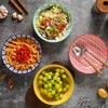 Selamica Ceramic 30 Ounce Large Pasta Bowls 8 inch Serving