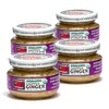Emperor's Kitchen Organic Chopped Ginger 4.5 OZ Glass Jar (Pack