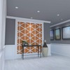 Ekena Millwork 23 3/8"W x 27 "H x 3/8"T Large