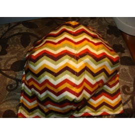 "Handmade" Microwave Bowl Holder Bowl Cozy Bowl Potholder Chevron Earth tone Bowl Cover