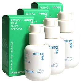 Innisfree Retinol Cica Trace Ampoule 50ml x3 / 이니스프리 레티놀 시카 흔적 앰플 50ml x3개