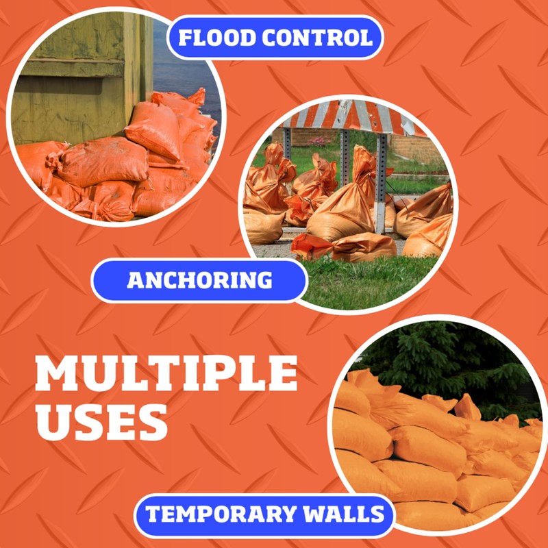 DURASACK Pro Max Heavy Duty Sand Bags for Flooding with