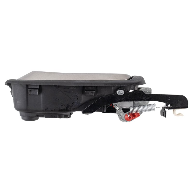 TRQ Left Interior Door Handle Black Housing with Silver Lever