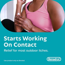 Benadryl Itch Stopping Cream Original Strength 1 oz (Pack of 10)