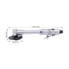 Long Handled Pneumatic Angle Grinder, 12.2 in. Pneumatic Cutting and