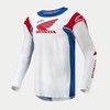 Alpinestars 3768023-2027-XXL: Honda Racer Iconic Jersey Wht/Br Blue/Br Red 2X