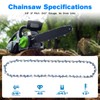 Chainsaw Chain 16 Inch 56V Chainsaw Replacement EGO Power+ CS1613,CS1604,CS1600,CS1610,CS1611