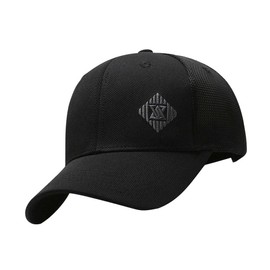 One Limitation CPA117 Cap, Hat, One Point Logo, Mesh, Summer, UV Protection, Men's, Women's, Black