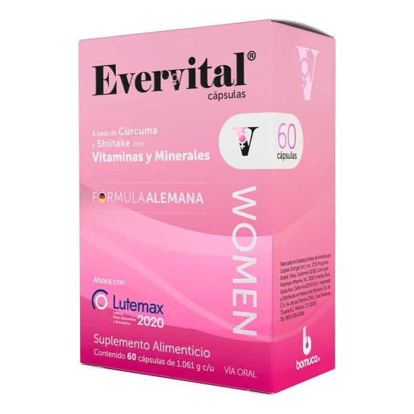 Bomuca Evervital Women 60 Cápsulas