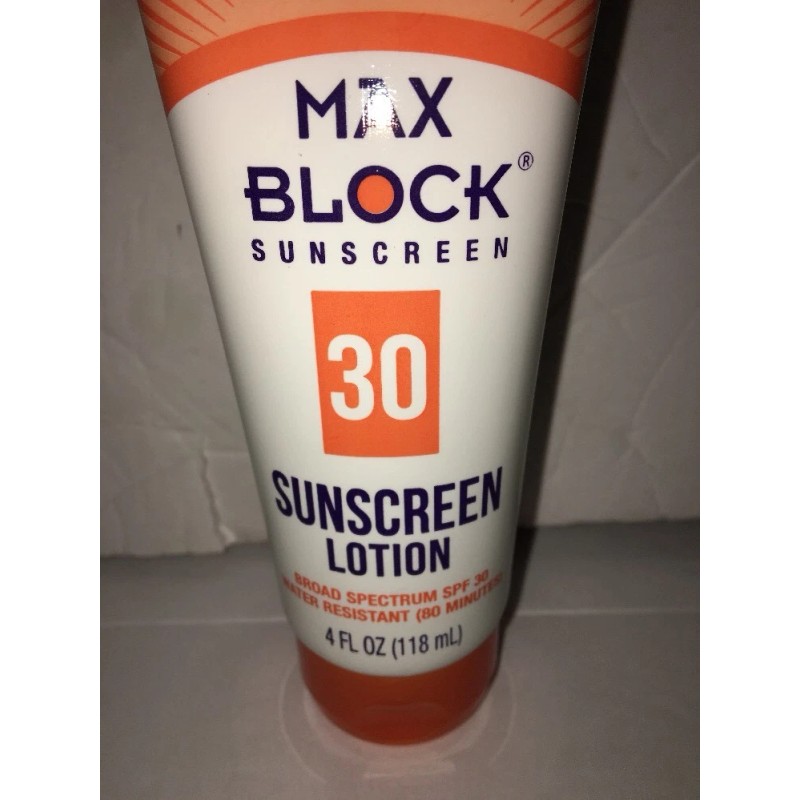 Max Block SHIP N 24H-Max Block Sunscreen 30 SPF Broad