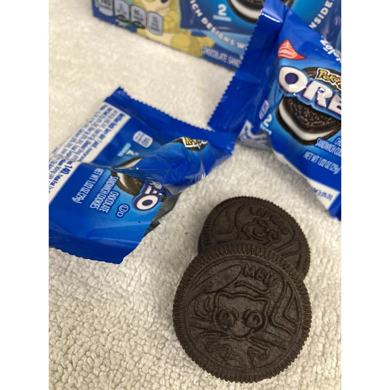 Oreo Pokémon 25th Anniversary Oreo 12pk Box Sealed Rare HTF