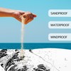 SkyNature Beach Blanket, Waterproof Sandproof Beach Mat with 4 Stakes