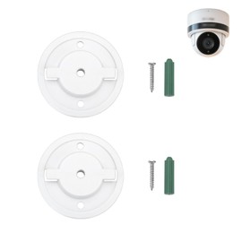 2 Set Smart Camera Wall Mounting Base TL70 Accessories Compatible with Tapo C200 Compatible with TP-Link C210 White 55cm with Screw