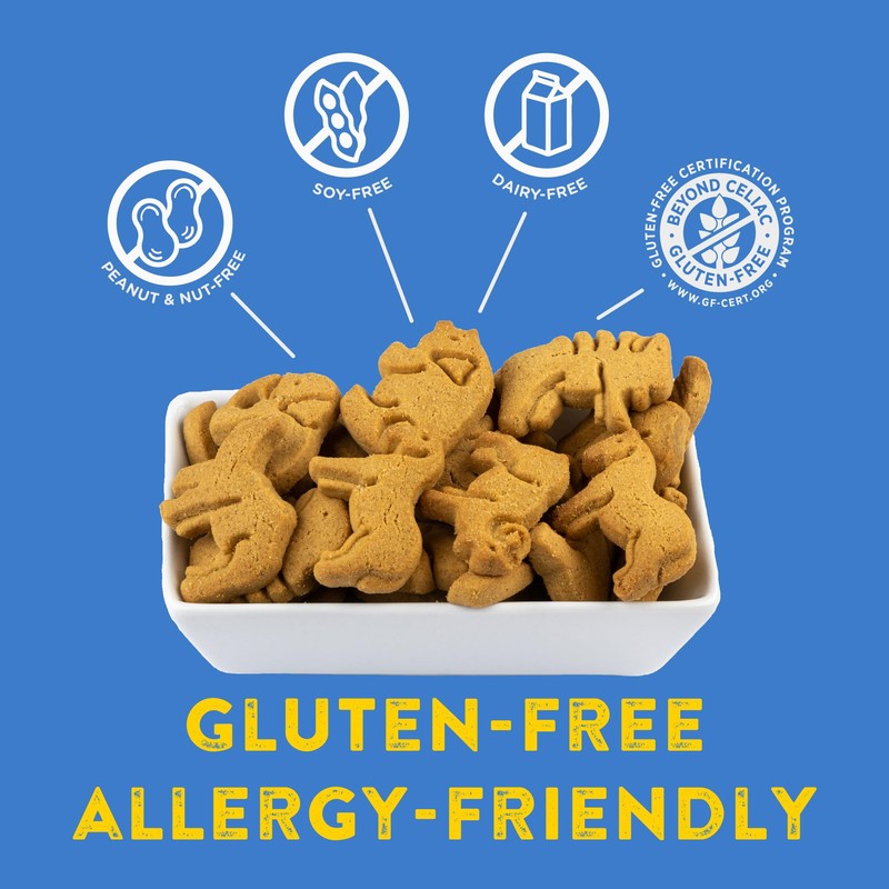Kinnikinnick - KinniKritters Graham Style Animal Cookies - Gluten Free,