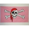 AZ FLAG - Pink Pirate Flag Red Bandana Flag -