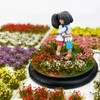 Woohome Static Grass Tuft Model Grass Tufts, 32 PCS Railway