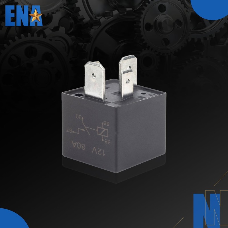 ENA 2 Pack 4 Pin 70AMP 12V DC SPST Universal