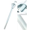 QWORK Adjustable Fire Hydrant Spanner Wrench, 16-1/4 in Length, Fits