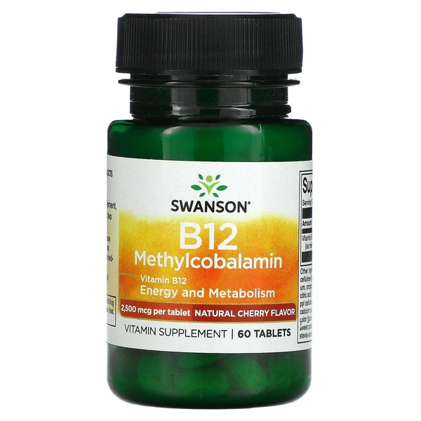 B12 Methylcobalamin Cherry 60 tablets / B12 메틸코발라민 체리 60정