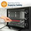 Silicone Oven Rack Shields by Linda’s Essentials (2 Pack) |
