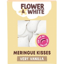FLOWER & WHITE Meringue Kisses - Very Vanilla 100g