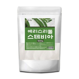 천연단맛 설탕대용 스테비아 분말 500g Natural Sweetness Sugar Substitute Stevia Powder 500g