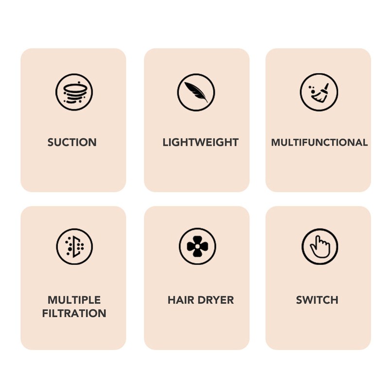 Handheld Vacuum Cordless Rechargeable Powerful Suction Car Vacuum Cleaner For