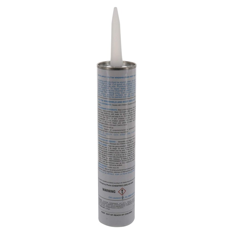 CRL Black RTV408 Industrial and Construction Silicone