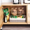 Tomorotec Space-Saving Stainless Steel Storage Rack, 12.8-22.8 in, Silver, Easy