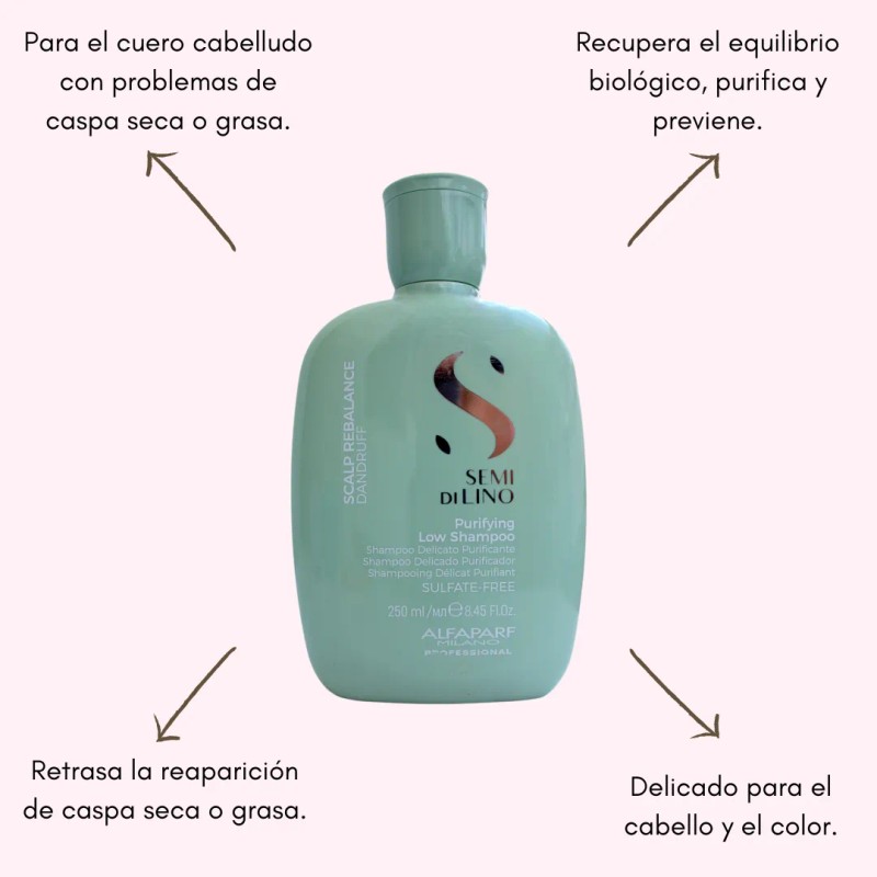 Shampoo Sdl Scalp Rebalance Purificador 250ml Alfaparf