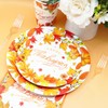 Decodinli Thanksgiving Paper Plates and Napkins Sets Thanksgiving Decorations Party