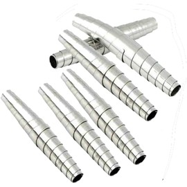 6Pcs Silver Replacement Volute Spring Stainless Steel Pruner Replacement Spring, Universal Type Manual Replacement Spring, Replacement Volute Spring Lawn Mower Parts for Garden Secateurs Hand Tools