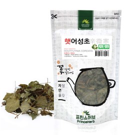 [Medicinal Korean Herb] Newly Harvested Houttuynia Cordata (Dokudami/Yuxingcao/햇 어성초) Dried Loose Leaves, 3oz (86g)