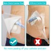 EaseToU Waterproof PD Dialysis Catheter Shower Cover 9x9 with No