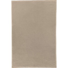 Erwin Müller Terry Tea Towel Pack of 2 Cotton Beige Size 50 x 70 cm