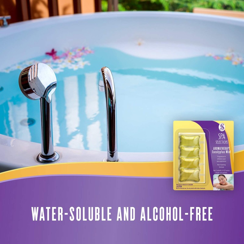 Aromatherapy Pillow Packs, Eucalyptus Mint - 4 (0.5 oz.) Single